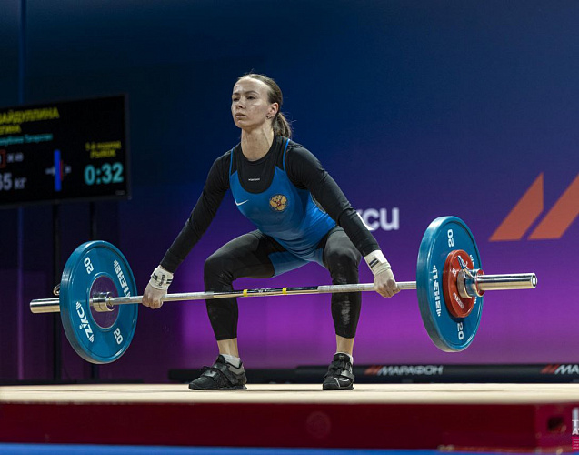 Спортсменка «Динамо» из Татарстана завоевала серебро Кубка России по тяжелой атлетике