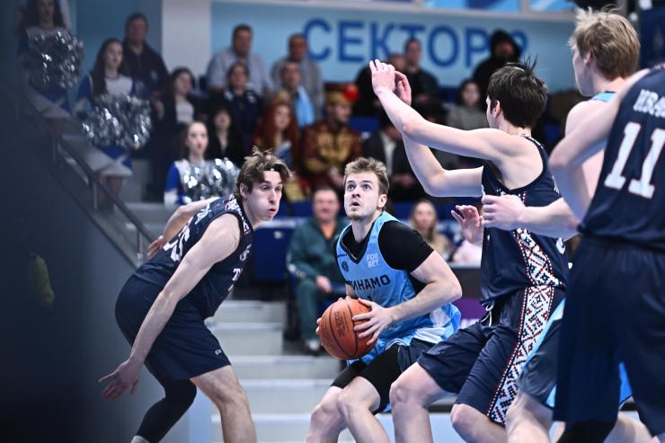 Динамовцы из Уфы одолели соперника во втором круге FONBET Чемпионата Суперлиги по баскетболу