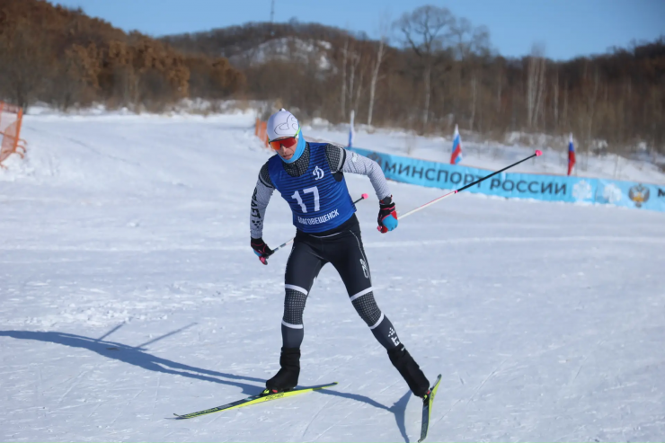 Амурская область. Динамовская Спартакиада стартовала с лыжных гонок