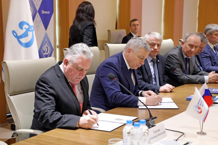 Общество «Динамо» и Федерация шахмат России подписали соглашение о сотрудничестве