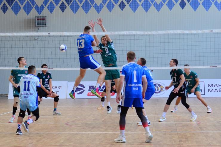 Динамовцы выиграли в Чемпионате Забайкальского края по волейболу