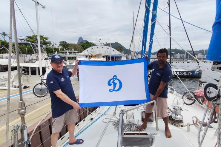 Омский динамовец в составе экипажа яхты «Братство-2025» готовится к завершению кругосветной экспедиции