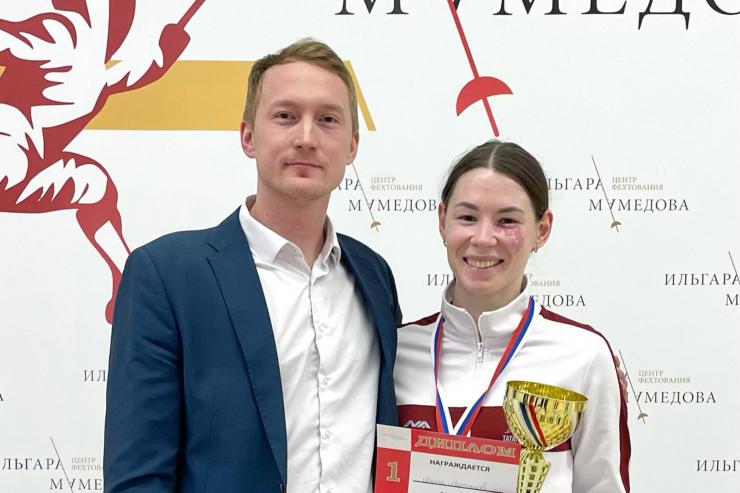 Динамовская фехтовальщица Марта Мартьянова выиграла пятый турнир подряд