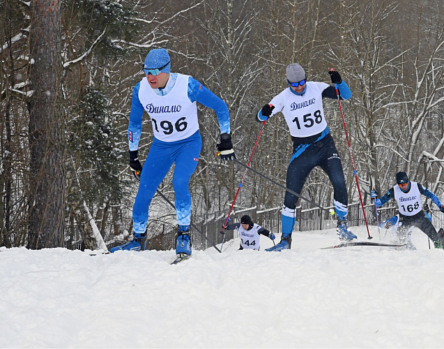 В Москве прошли соревнования по лыжным гонкам спартакиады динамовских организаций ФОИВ РФ