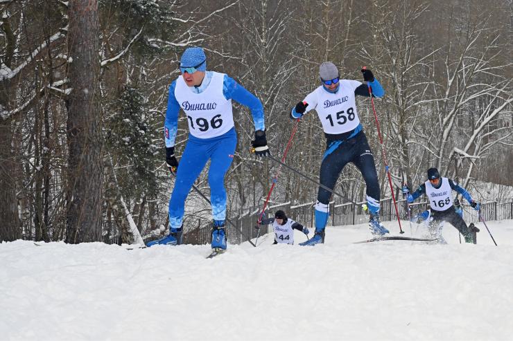 В Москве прошли соревнования по лыжным гонкам спартакиады динамовских организаций ФОИВ РФ