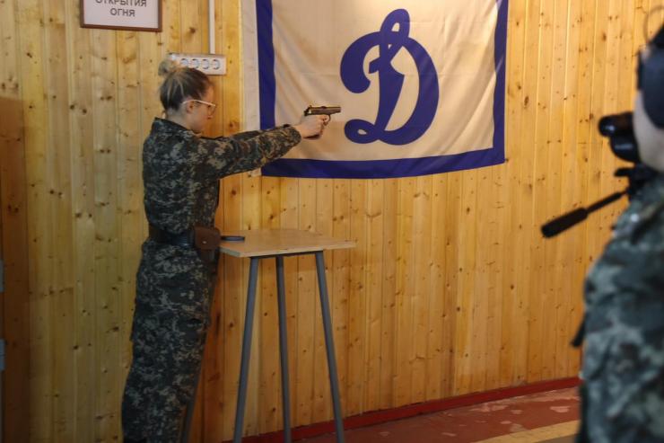 В Грозном прошли динамовские соревнования по стрельбе 