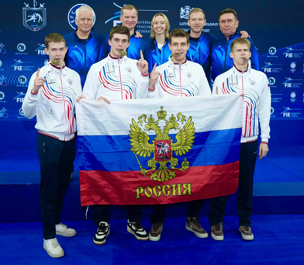 Динамовец Кирам Яруллин — чемпион Европы по фехтованию в команде