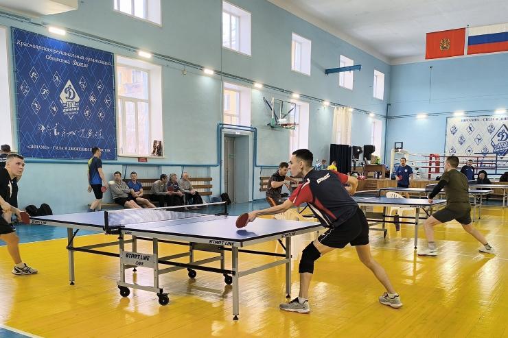 Итоги соревнований красноярского «Динамо» по настольному теннису  