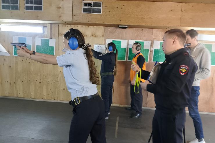 Республика Саха (Якутия). Динамовские соревнования по скоростной стрельбе среди женщин 