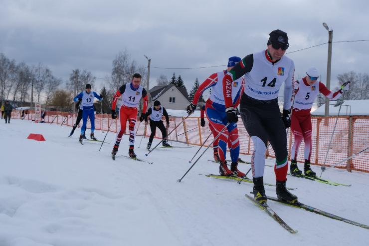 В Тамбове состоялись динамовские соревнования по зимнему служебному двоеборью и лыжным гонкам