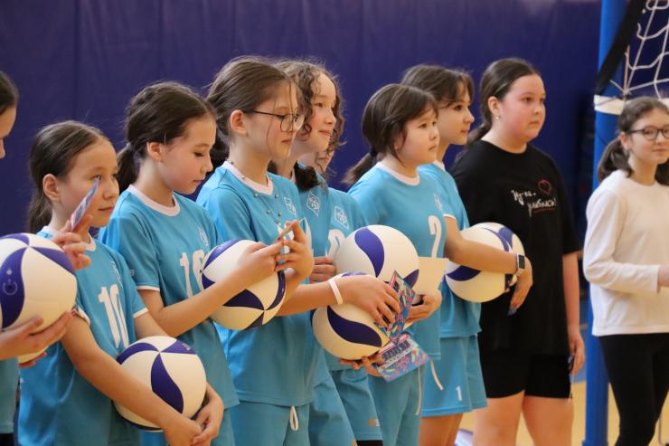 Волейболисты «Динамо-Урал» провели совместную тренировку с юными динамовцами 