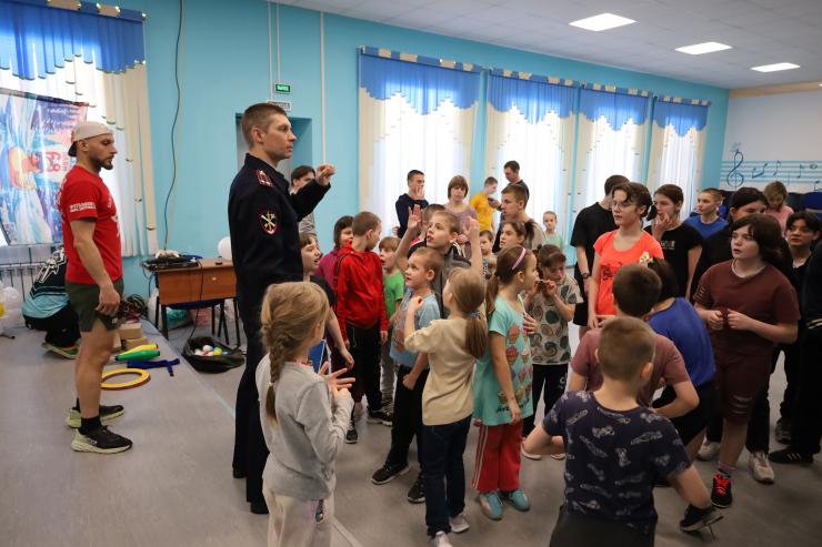 Тамбовские динамовцы провели спортивное мероприятие для воспитанников подшефной школы-интерната