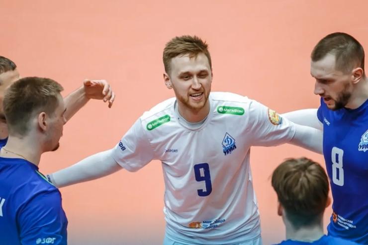 Волейболисты «Динамо-Урал» обыграли «Горький» в пяти партиях