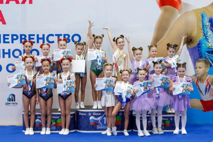 В Чите состоялся турнир «Юный Динамовец» в рамках чемпионата и первенства ДФО по спортивной аэробике 