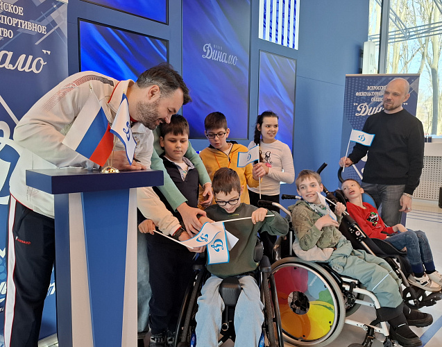 Особенные дети в Музее «Динамо»