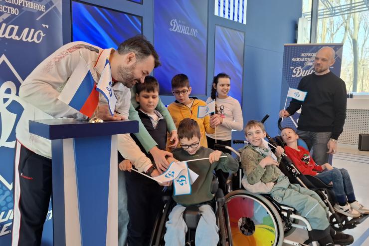 Особенные дети в Музее «Динамо»