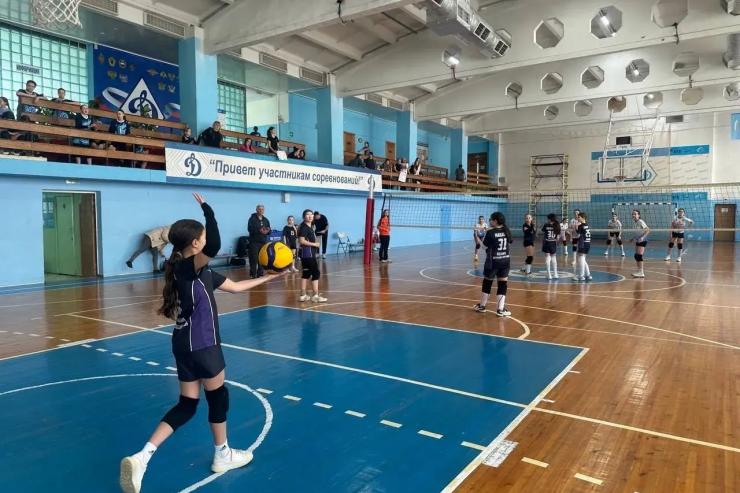 В Астрахани прошли соревнования «Динамо» по волейболу 