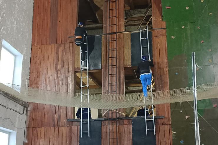 При участии Якутского республиканского совета Общества «Динамо» проведено первенство по пожарно-спасательному спорту