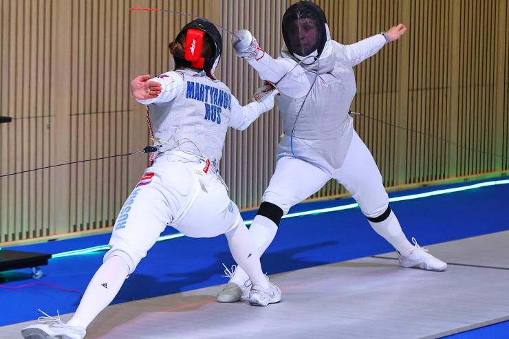 Спортсменка «Динамо» Марта Мартьянова выиграла «Рапиру Санкт-Петербурга»