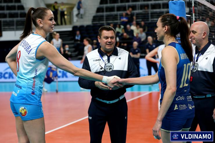 Динамовские волейболистки из Казани вышли в решающую стадию чемпионата страны