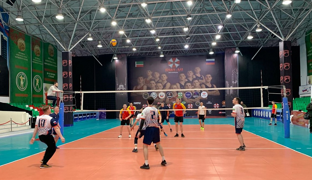 В Грозном завершился динамовский чемпионат по волейболу