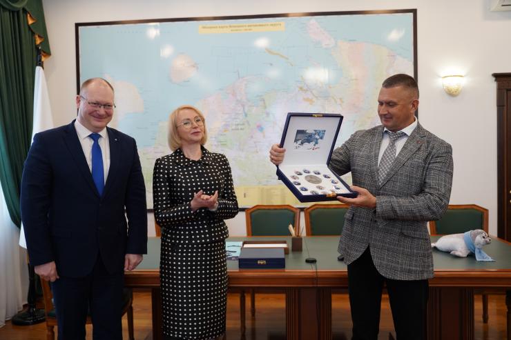 В Нарьян-Маре прошла встреча участников первой международной арктической экспедиции Общества «Динамо»