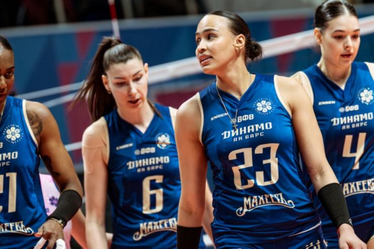 «Динамо-Ак Барс» выиграл первый матч «золотой серии» у «Заречья-Одинцово»