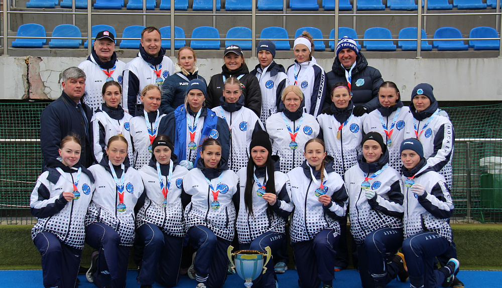 Женская команда «Ак Барс-Динамо» по хоккею на траве завоевала Суперкубок России