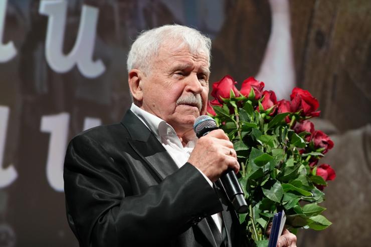 «Я вырос на стадионе «Динамо». Динамовцы поздравили Сергея Никоненко с 85-летием
