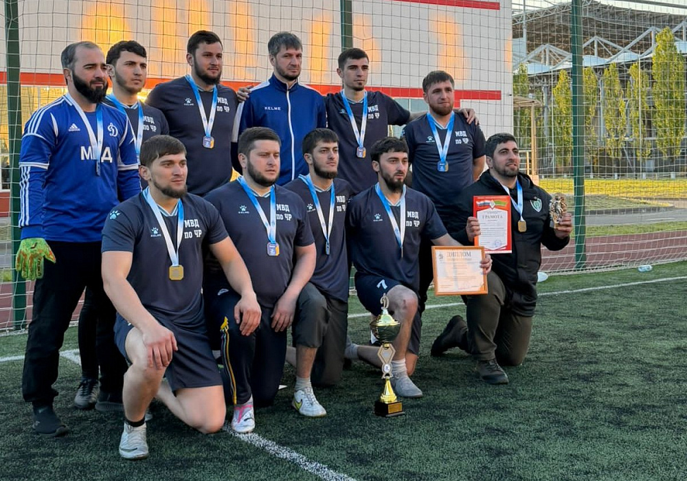 В Чеченской Республике прошёл динамовский чемпионат по мини-футболу