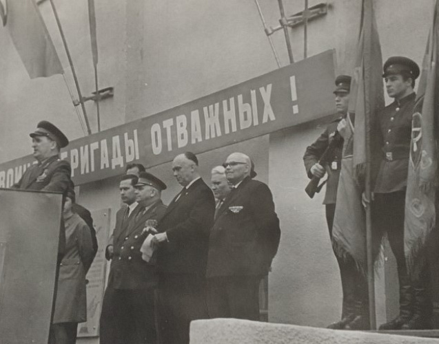 Из истории Общества «Динамо». Отдельная мотострелковая бригада особого назначения (ОМСБОН) войск НКВД