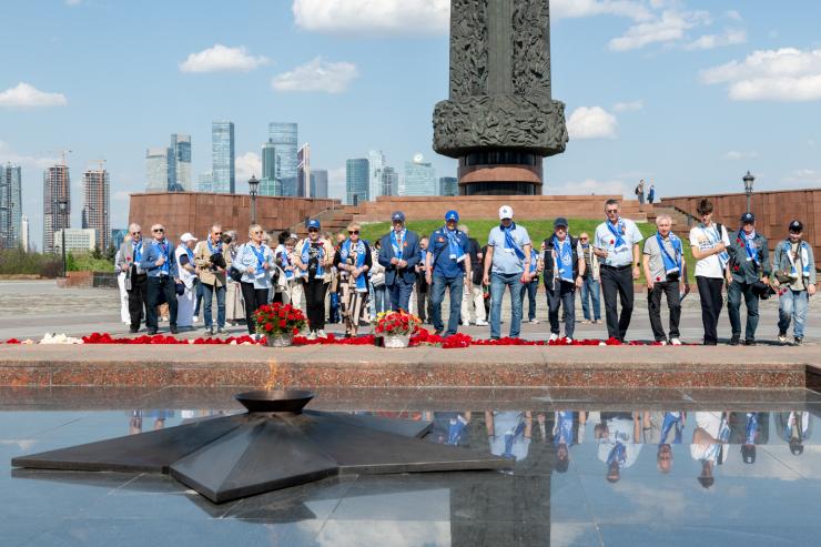 Экскурсия для ветеранов‑динамовцев в преддверии Дня Победы 