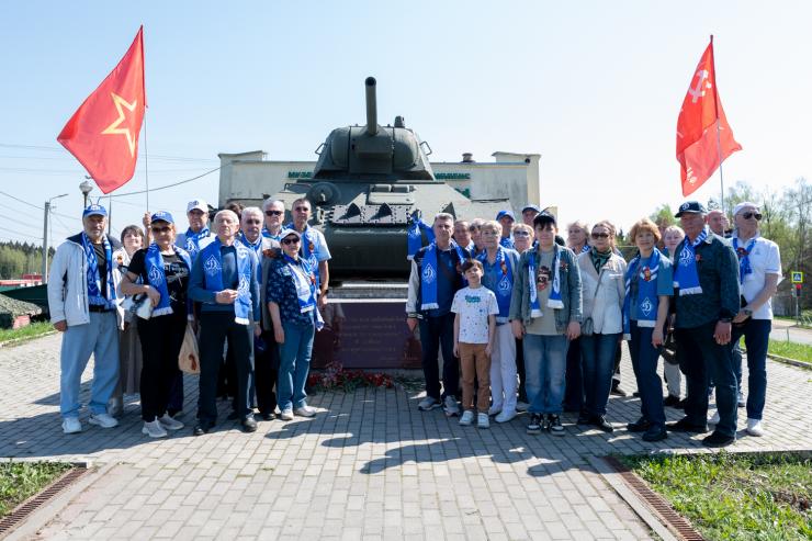 Экскурсия для ветеранов‑динамовцев в преддверии Дня Победы