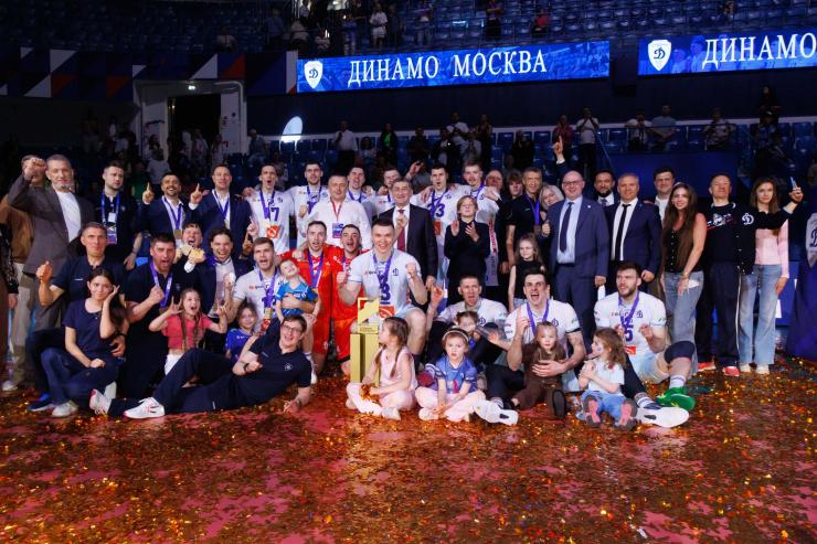 Волейболисты московского «Динамо» - обладатели Кубка России