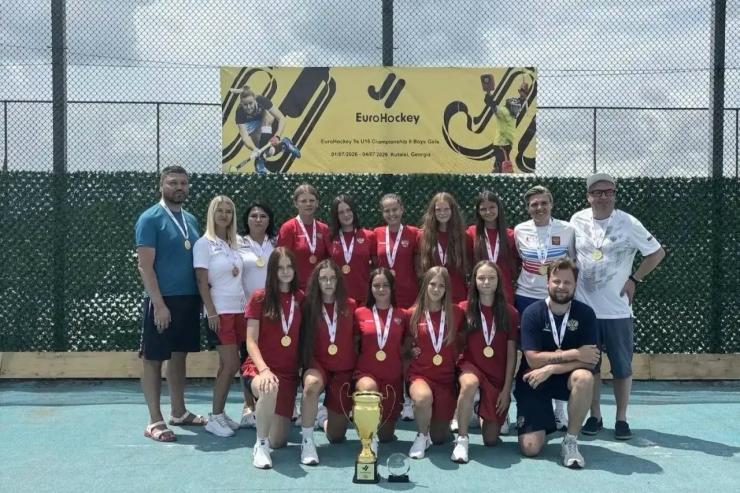 Динамовцы Татарстана в составе сборных России стали чемпионами Европы по хоккею на траве