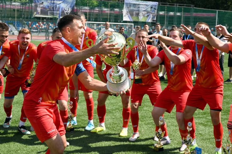 Команда ФСО России – обладатель Кубка Общества «Динамо» по футболу