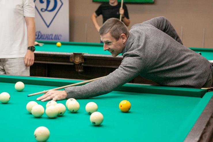 Состоялись соревнования по бильярду РОО «Динамо» № 33 