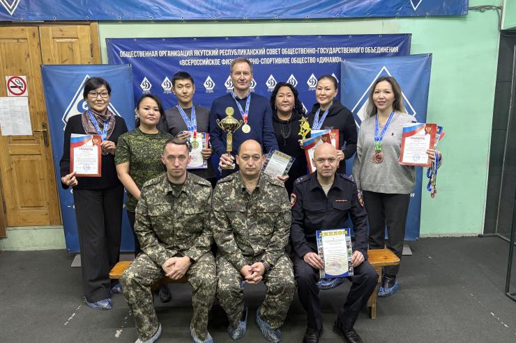 В Якутске состоялся чемпионат «Динамо» по пулевой стрельбе