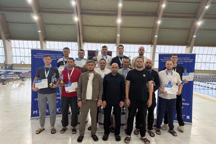 В Грозном состоялся динамовский чемпионат по плаванию