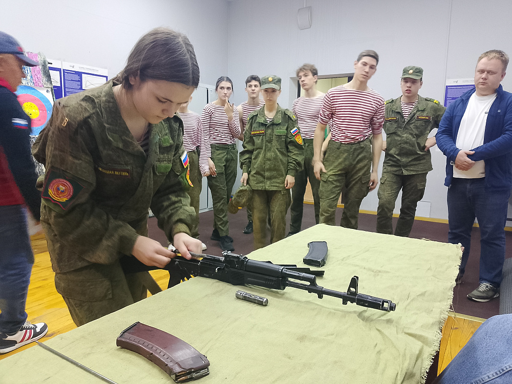 Республика Саха (Якутия). Военно-спортивный комплекс «Юный динамовец» к 95-летию детско-юношеского движения