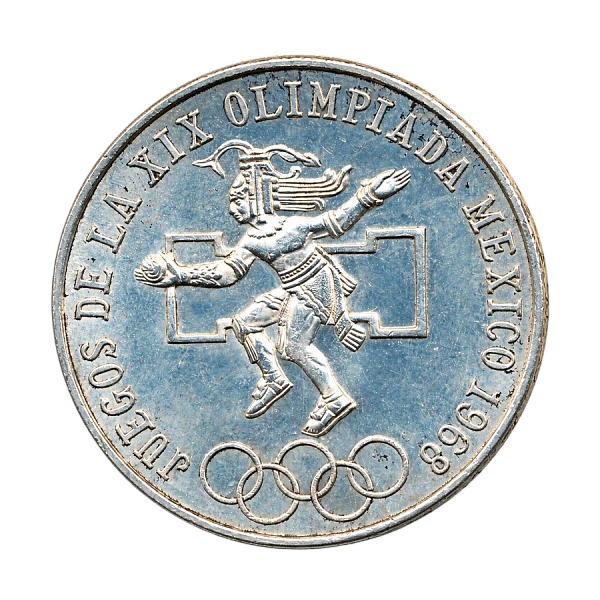 Памятная медаль Льва Яшина XIX Олимпийские игры в Мехико 1968 г.