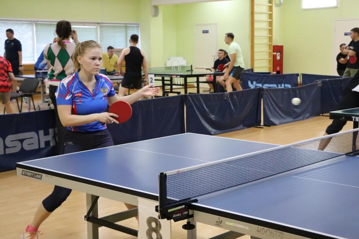 В Сыктывкаре прошли динамовские соревнования по настольному теннису