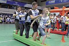 Детский спортивный праздник в честь 95-летия Общества «Динамо»
