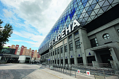 Открытие хоккейного и футбольного стадионов под крышей «ВТБ АРЕНЫ»