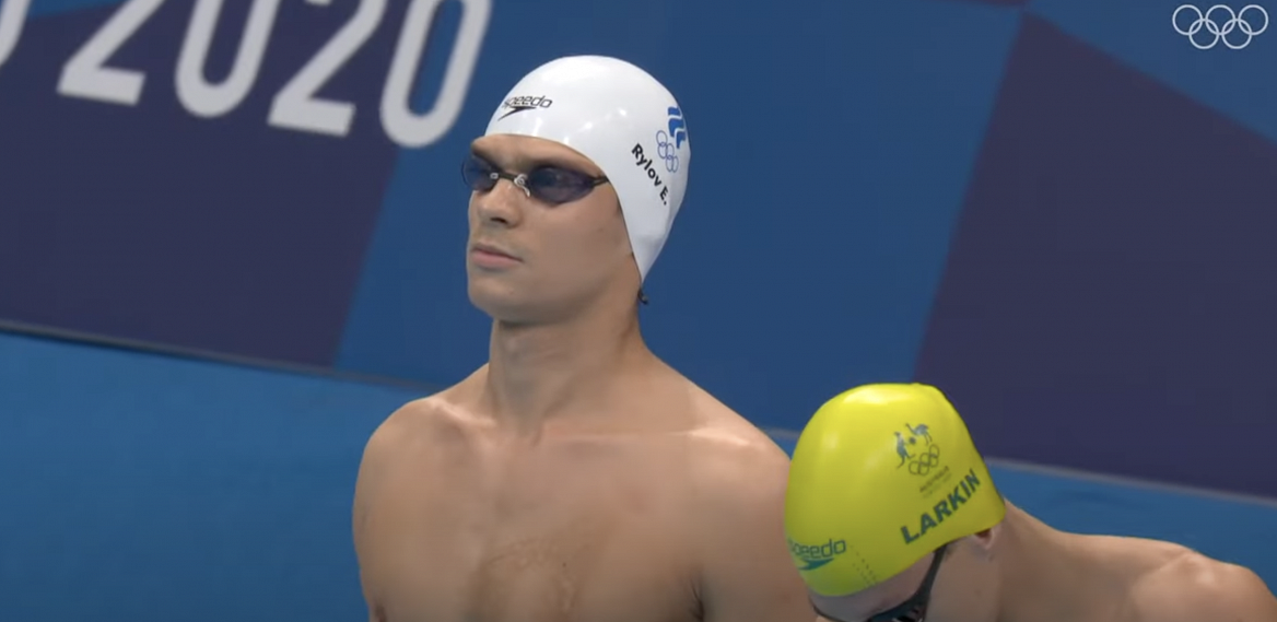 Токио-2020 | Плавание, мужчины. Рылов и Колесников выигрывают заплыв 100 м на спине!