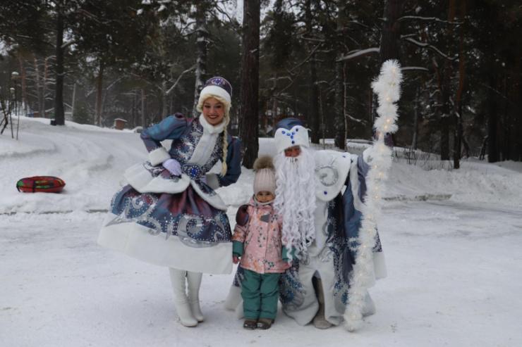 В Новосибирске прошли динамовские веселые старты на льду