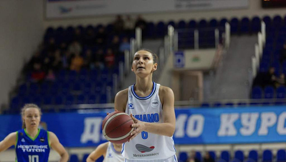 Курское «Динамо» победило «Спарту энд К» в ЧР по баскетболу среди женских команд 