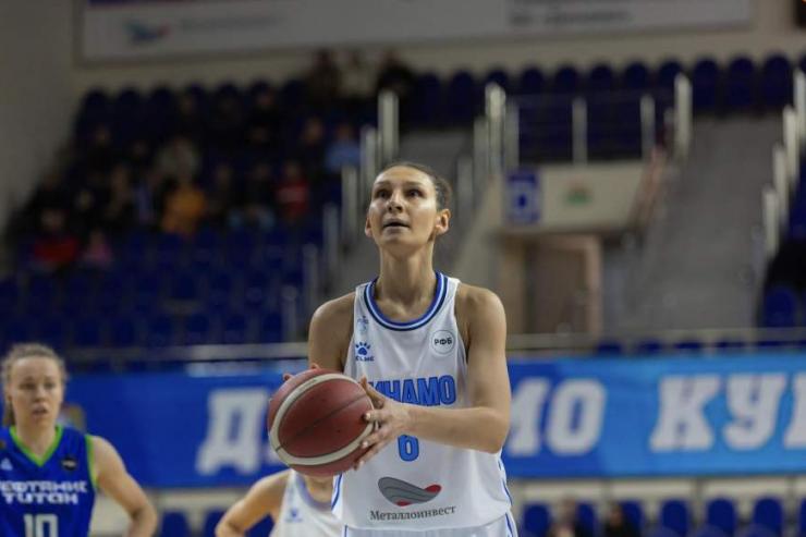 Курское «Динамо» победило «Спарту энд К» в ЧР по баскетболу среди женских команд 